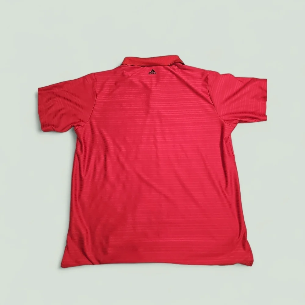 Adidas Climacool XL Red Golf Shirt – Limited Edition “G with Crown”